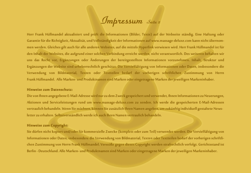 Impressum Seite 2