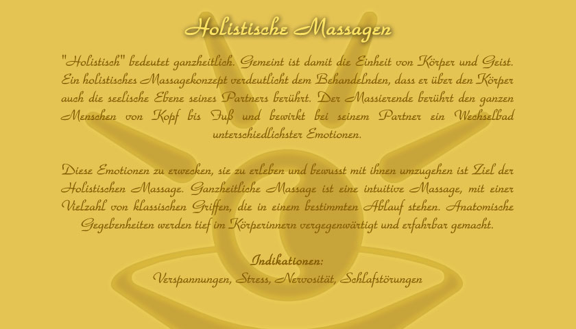 Holistische Massagen Berlin